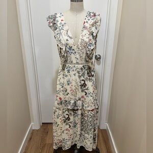 Floral Full Length Dress